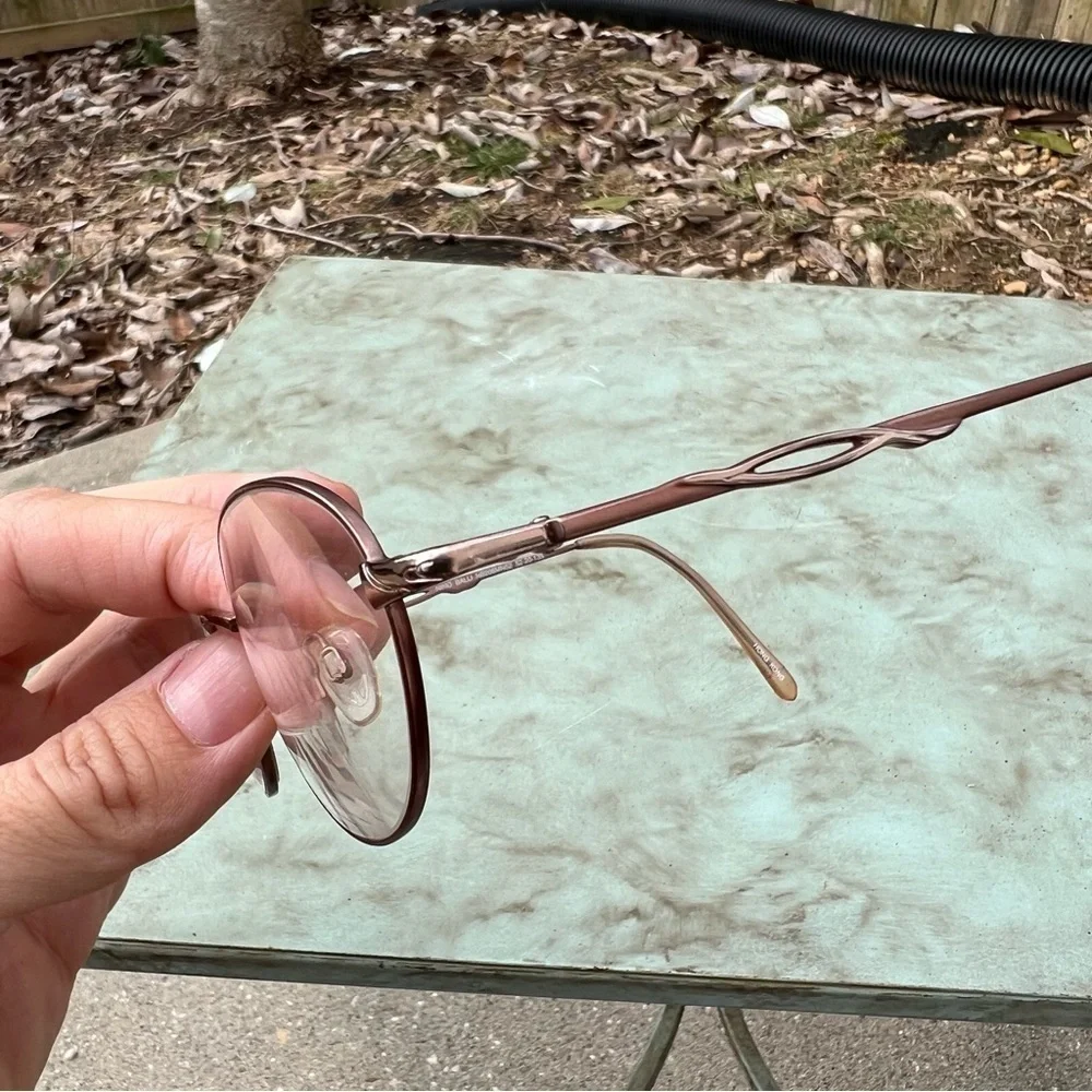 NINO Balli NM206MN52 52-20-135 matt brown oval shape glasses